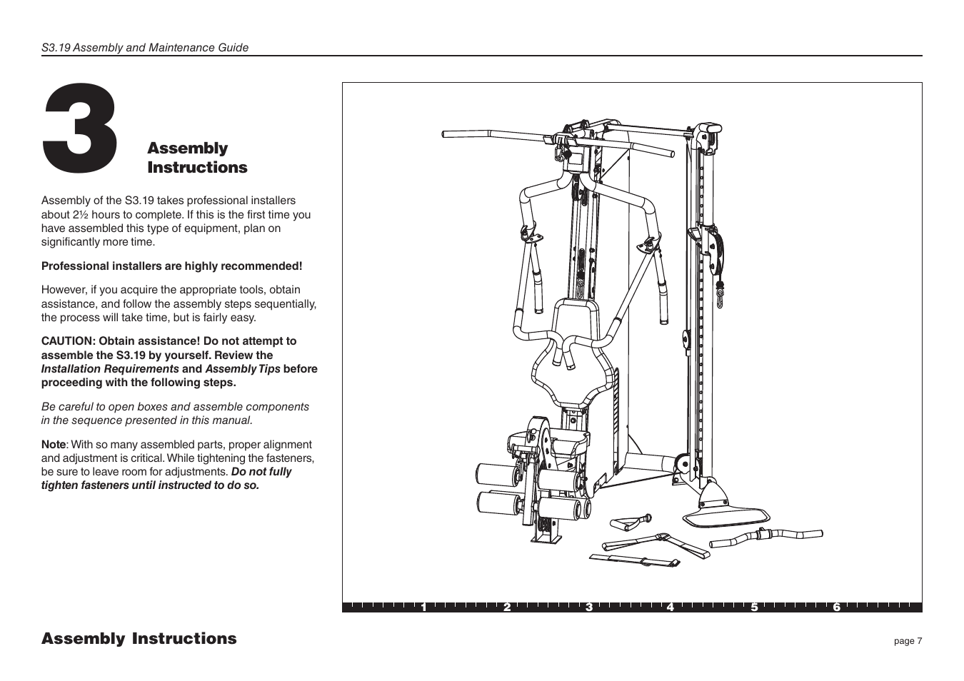 Precor Strength-Training Fitness Equiptment S3-19 User Manual | Page 7 / 40