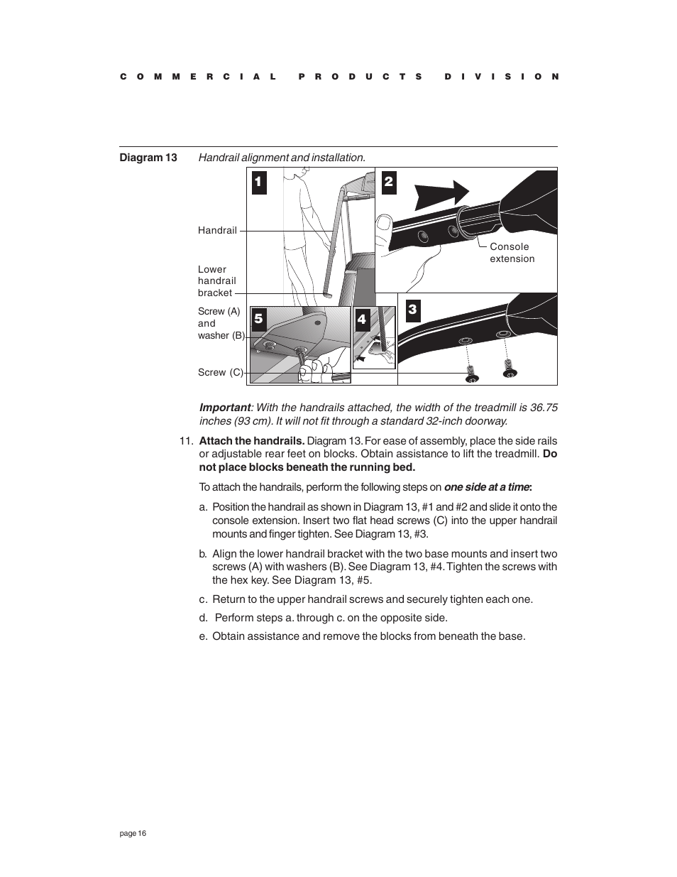 Precor C966 User Manual | Page 16 / 56