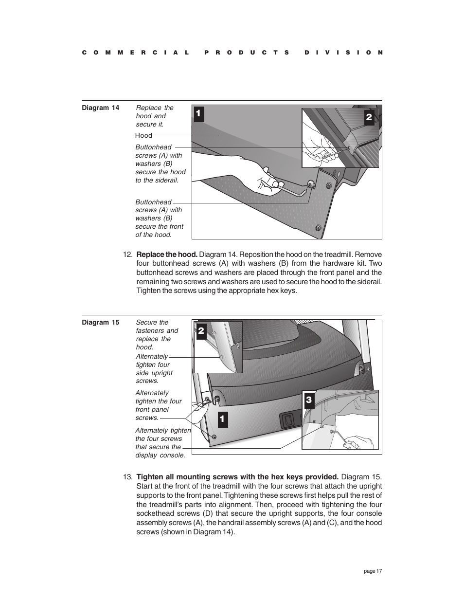 Precor C966 User Manual | Page 17 / 56