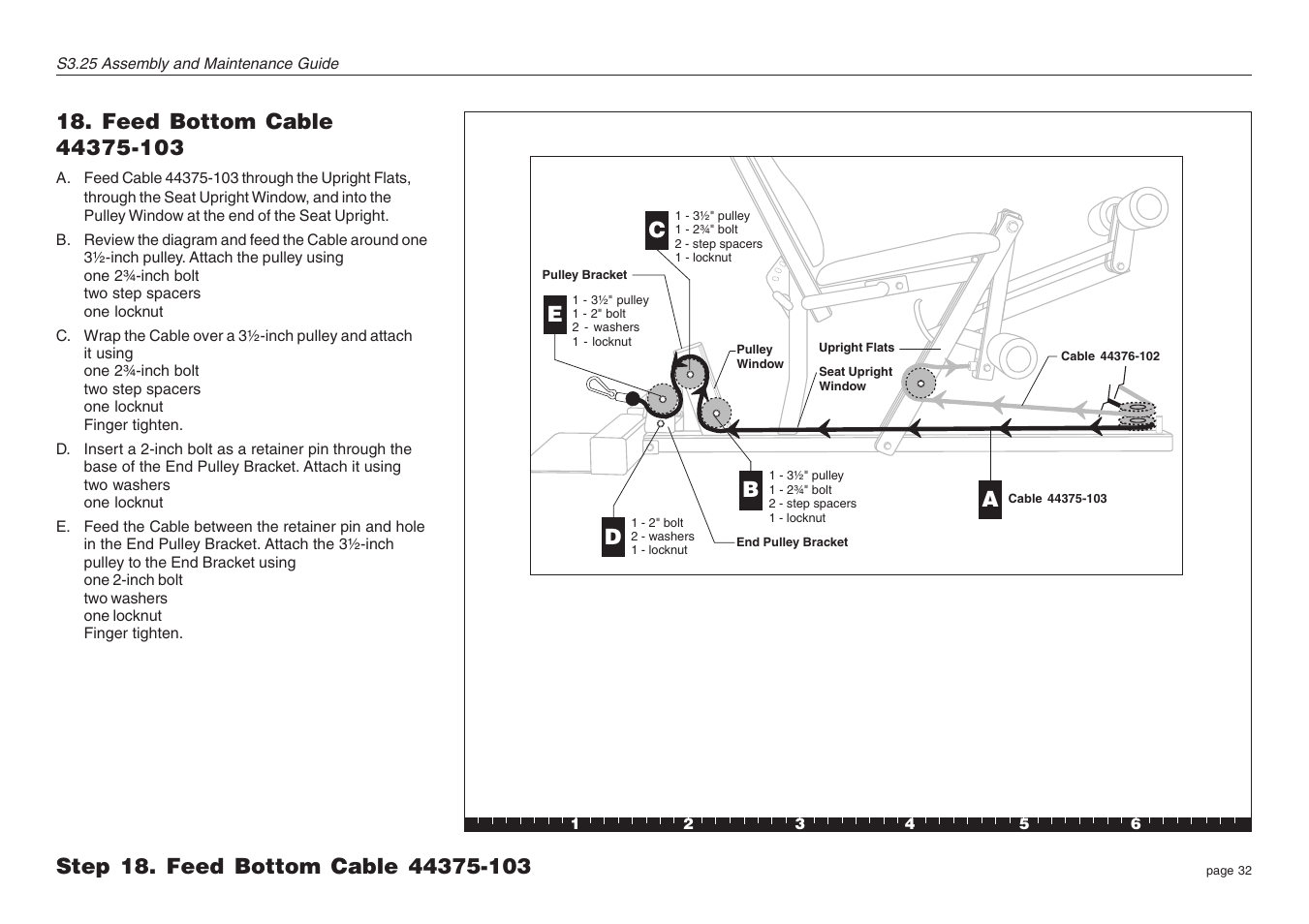 Ce b | Precor Strength-Training S3.25 User Manual | Page 32 / 44