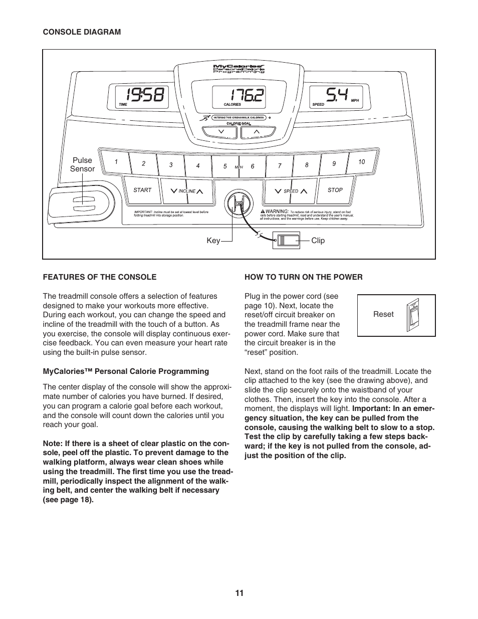 ProForm 29633.1 User Manual | Page 11 / 24