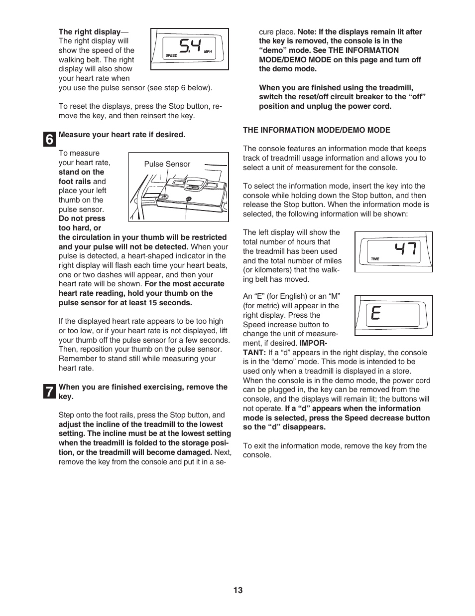 ProForm 29633.1 User Manual | Page 13 / 24