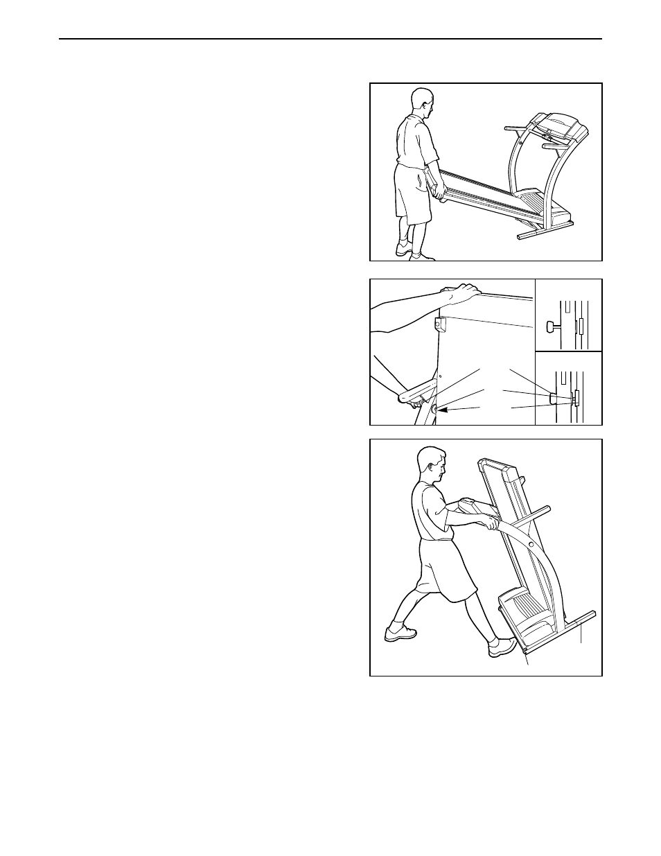 How to fold and move the treadmill | ProForm 630DS 831.299254 User Manual | Page 19 / 26