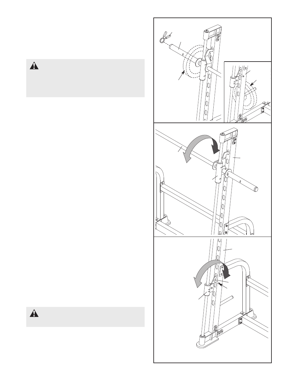 Warning | ProForm PFB38030 User Manual | Page 14 / 23