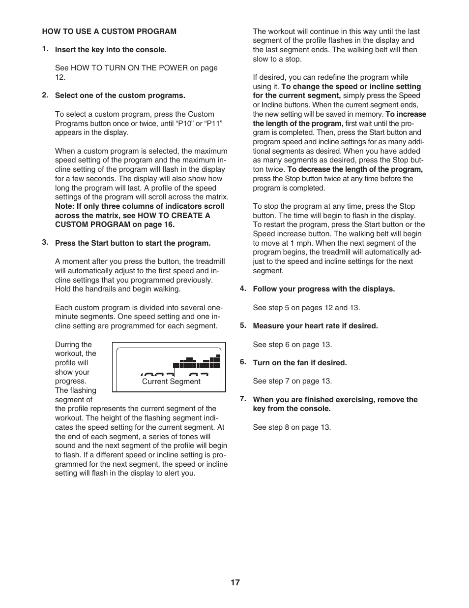 ProForm 775 CT PFTL72707.0 User Manual | Page 17 / 32
