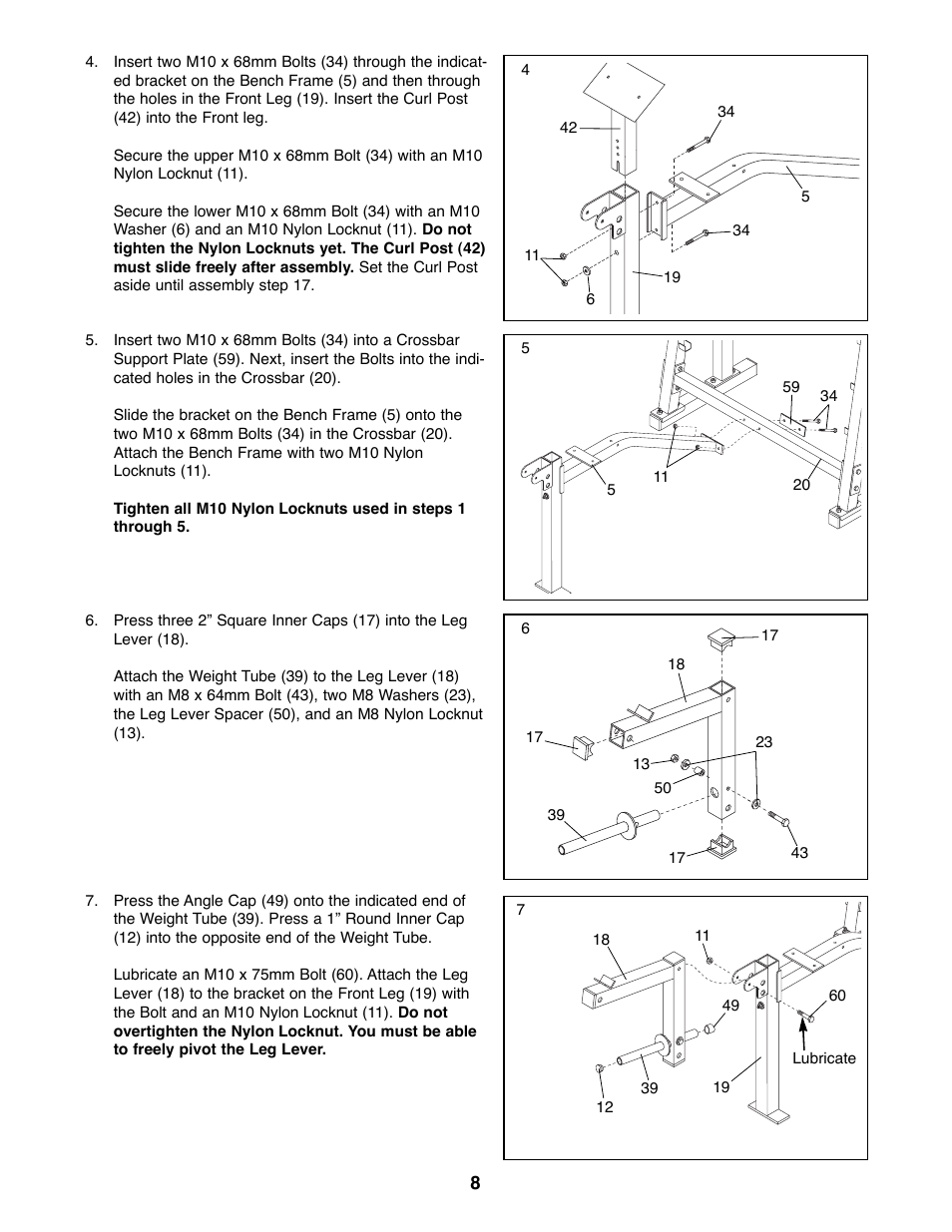 ProForm PFBE64490 User Manual | Page 8 / 22