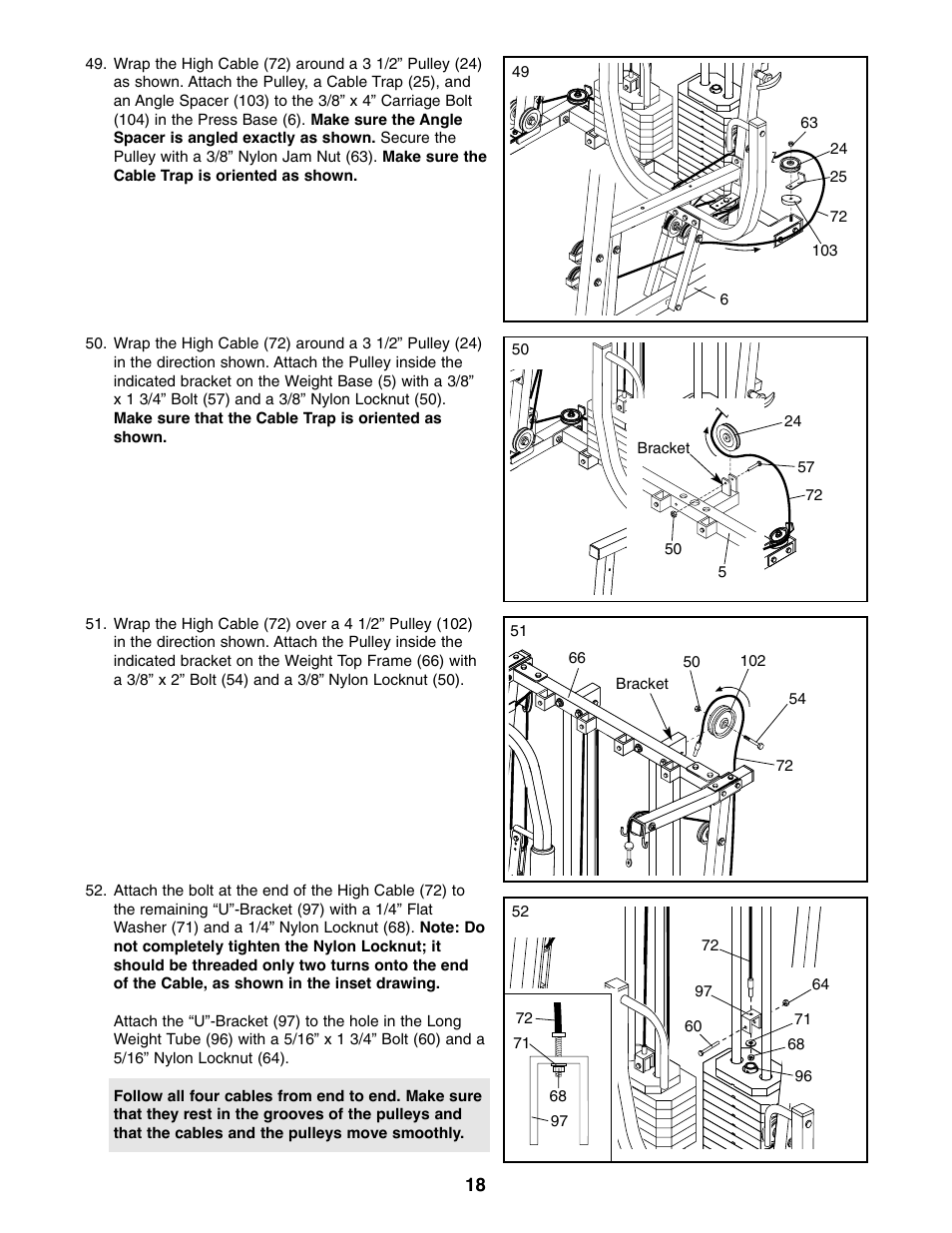ProForm PFSY74490 User Manual | Page 18 / 33