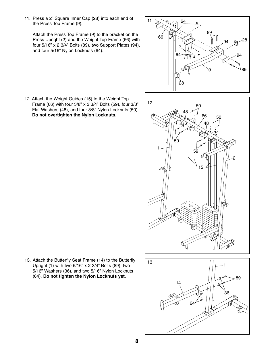 ProForm PFSY74490 User Manual | Page 8 / 33