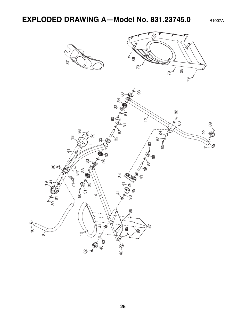 ProForm StrideClimber 831.23745.0 User Manual | Page 25 / 28