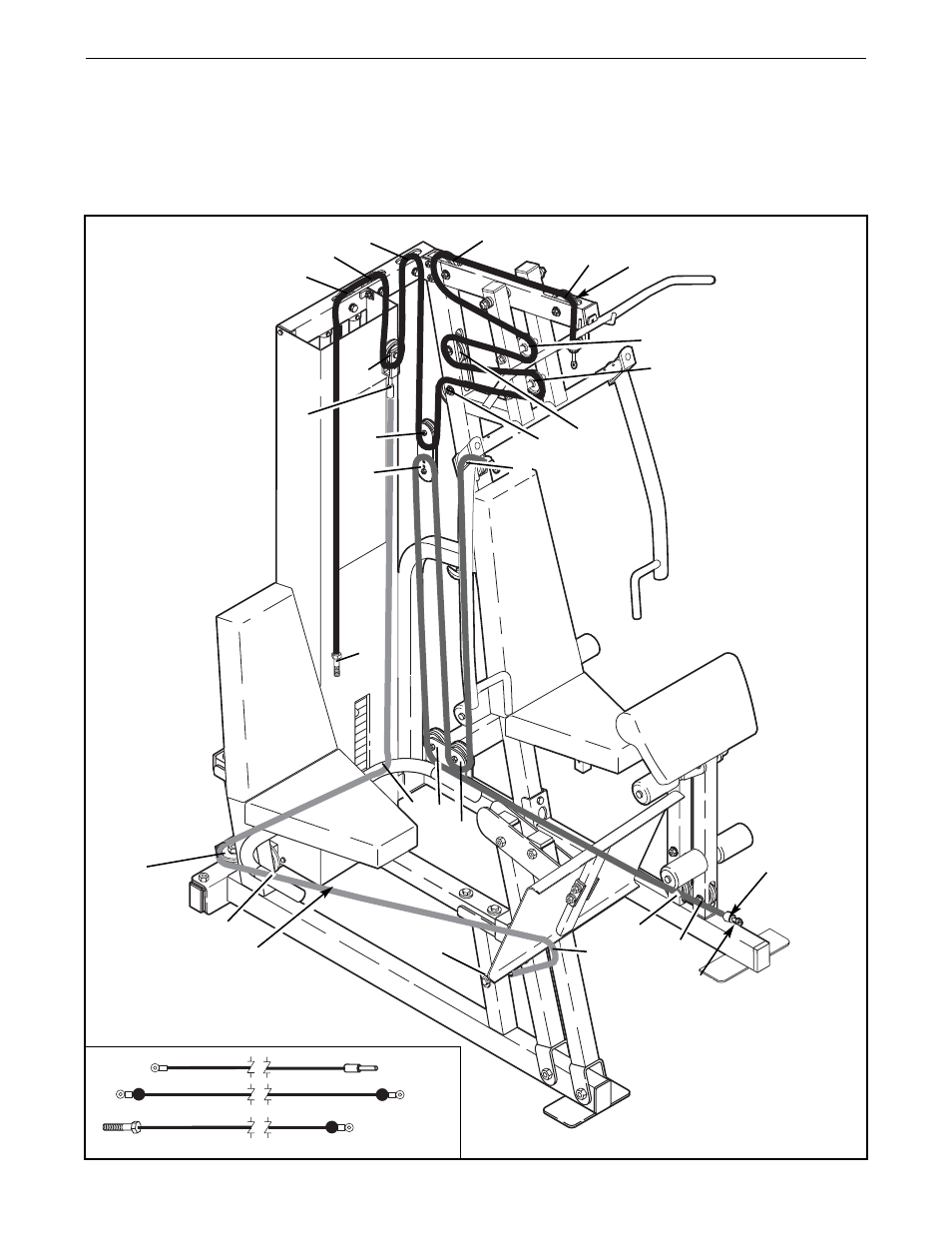 Cable diagram | ProForm PFSY69520 User Manual | Page 21 / 33