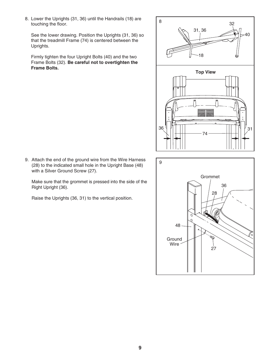 ProForm 495Pi PFTL33105.0 User Manual | Page 9 / 22