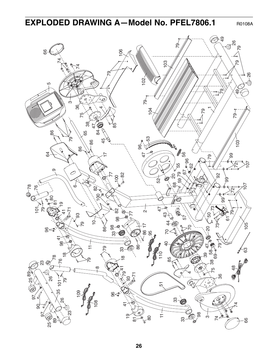 ProForm PFEL7806.1 User Manual | Page 26 / 28