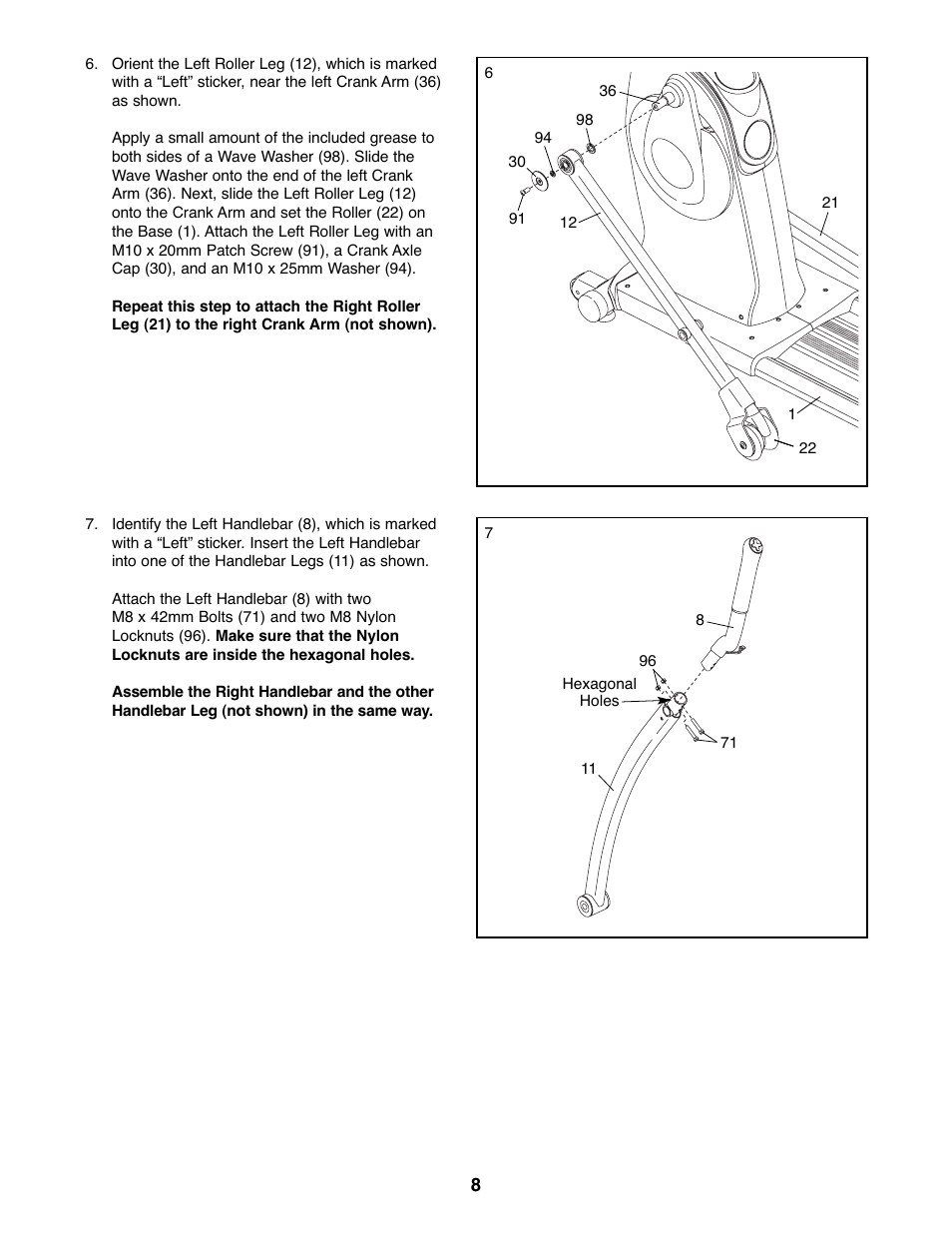 ProForm PFEL7806.1 User Manual | Page 8 / 28