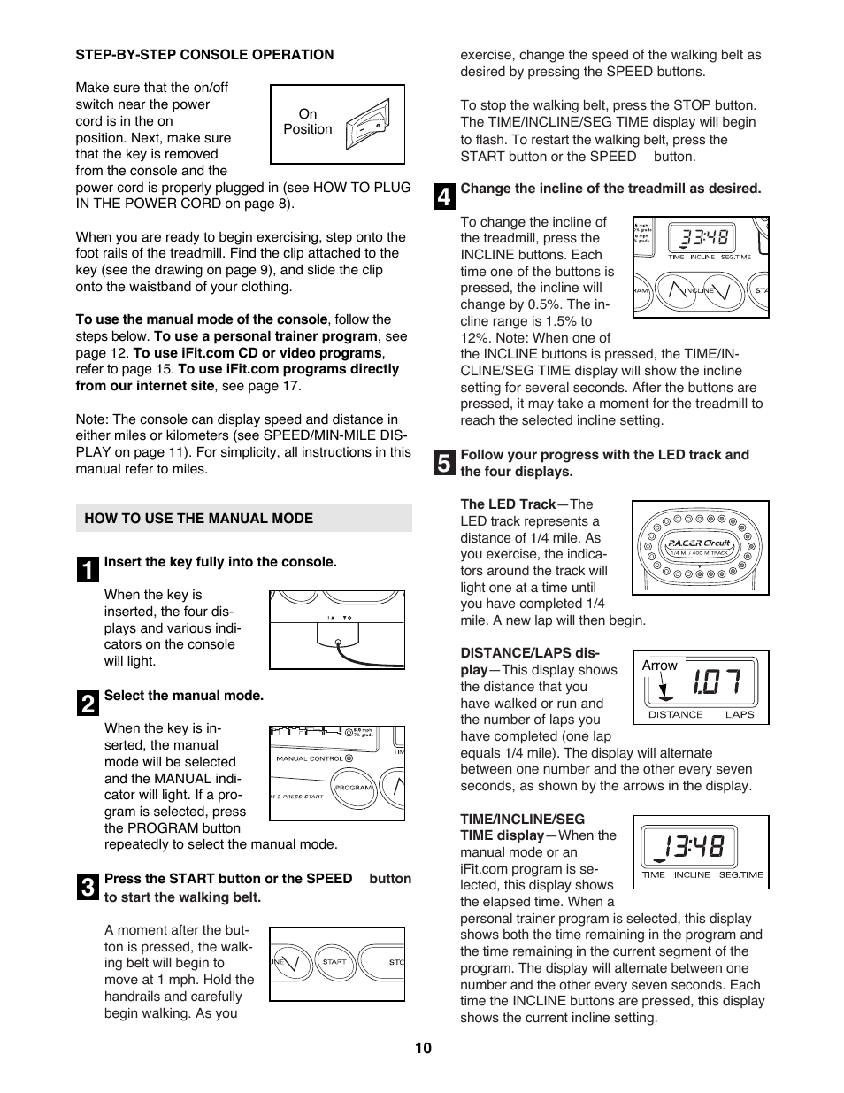 ProForm 730CS 831.299271 User Manual | Page 10 / 26