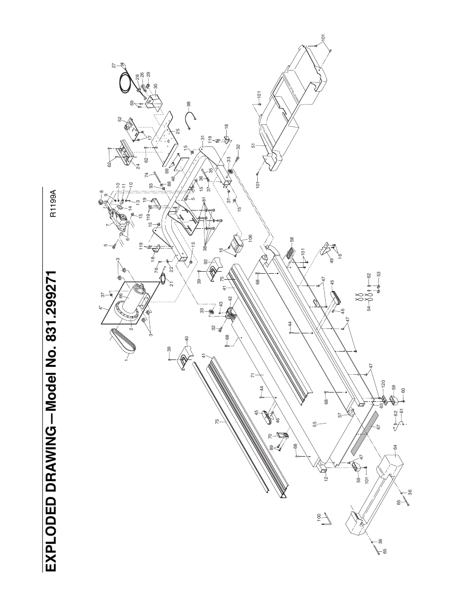 R1199a | ProForm 730CS 831.299271 User Manual | Page 24 / 26