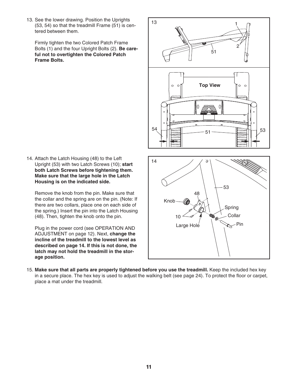 ProForm CrossTrainer PFTL54706.0 User Manual | Page 11 / 32