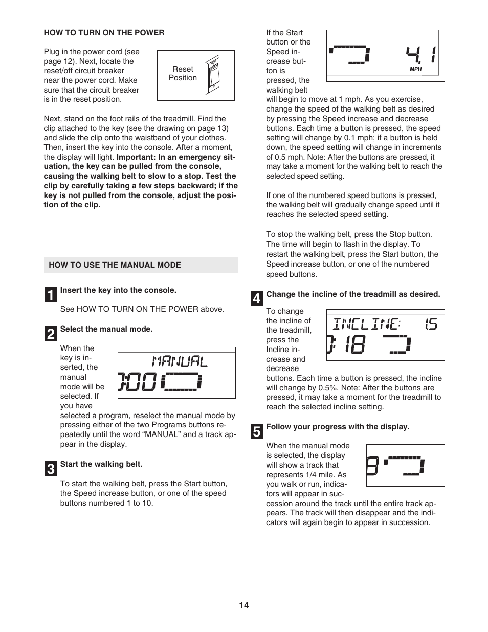 ProForm CrossTrainer PFTL54706.0 User Manual | Page 14 / 32