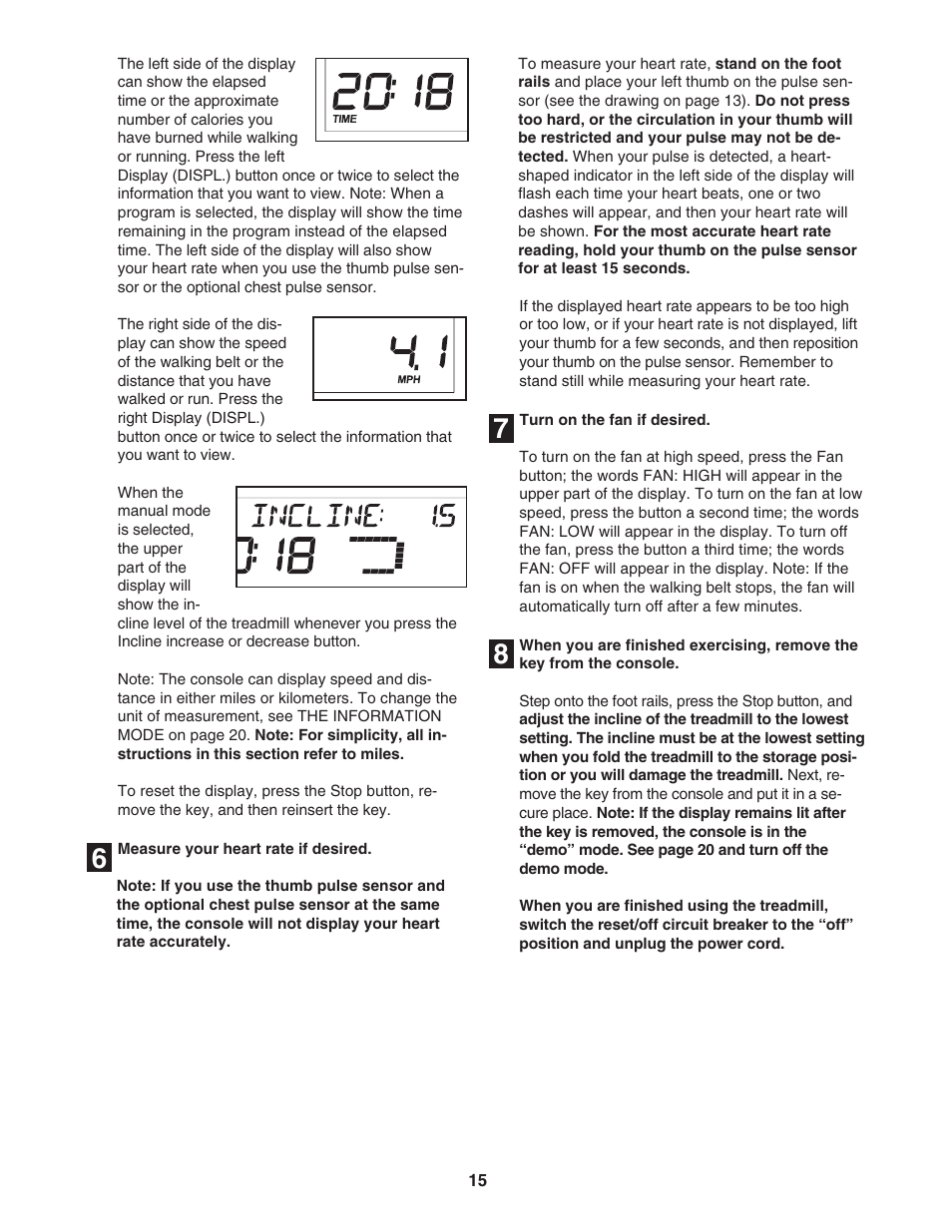 ProForm CrossTrainer PFTL54706.0 User Manual | Page 15 / 32