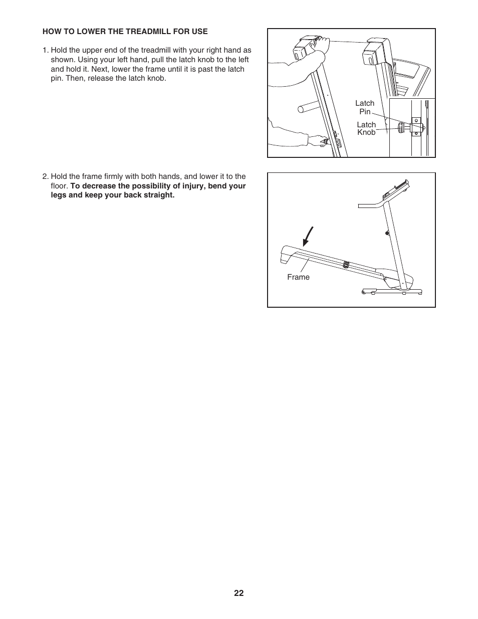 ProForm CrossTrainer PFTL54706.0 User Manual | Page 22 / 32