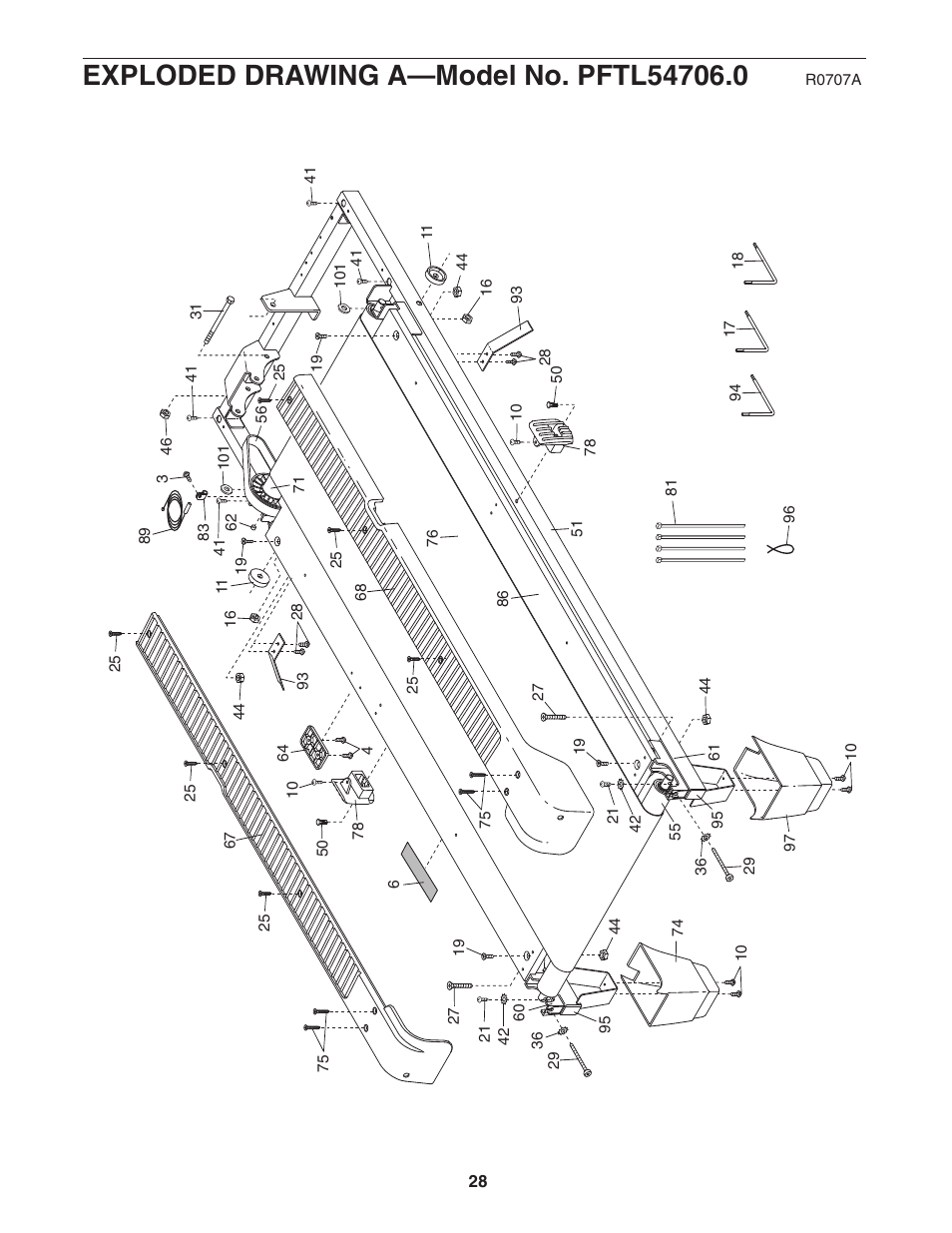 ProForm CrossTrainer PFTL54706.0 User Manual | Page 28 / 32