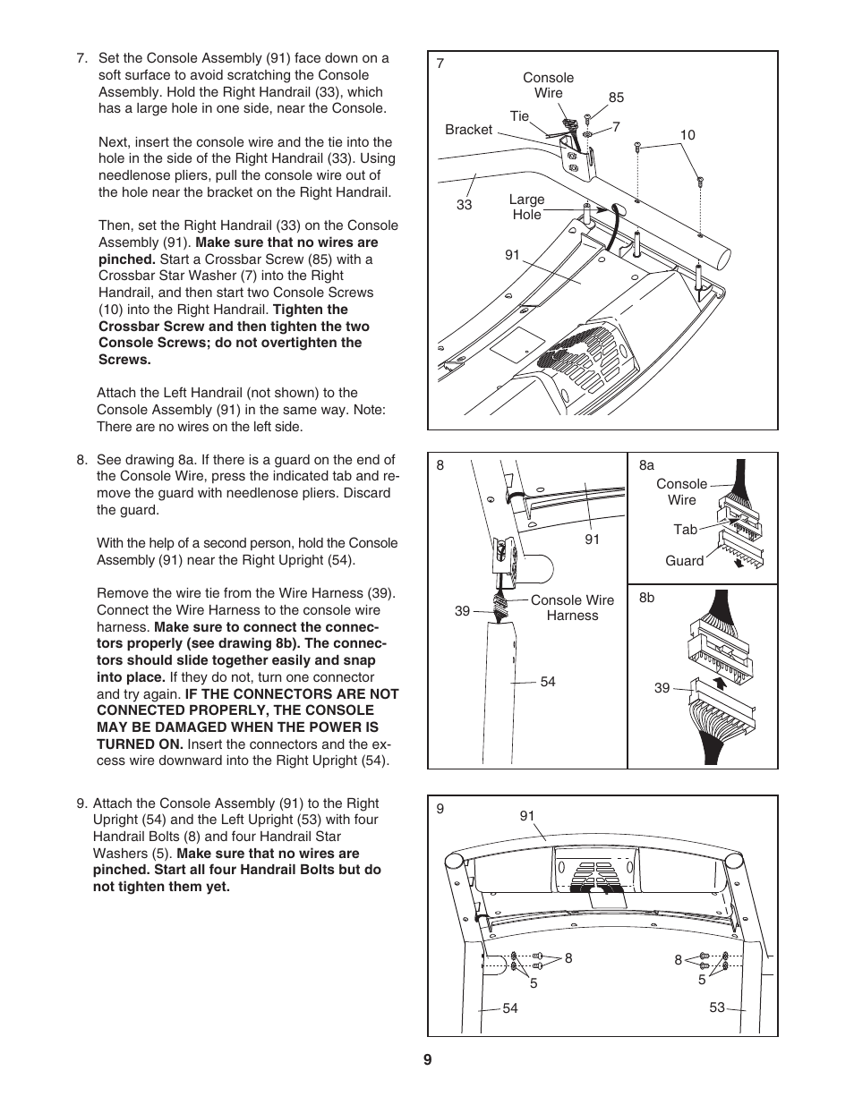 ProForm CrossTrainer PFTL54706.0 User Manual | Page 9 / 32