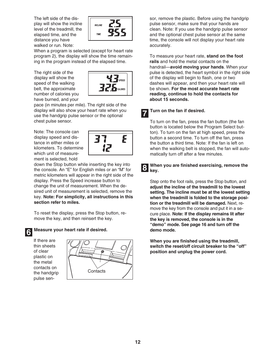 ProForm 6.0 GSX PFTL51105.3 User Manual | Page 12 / 26