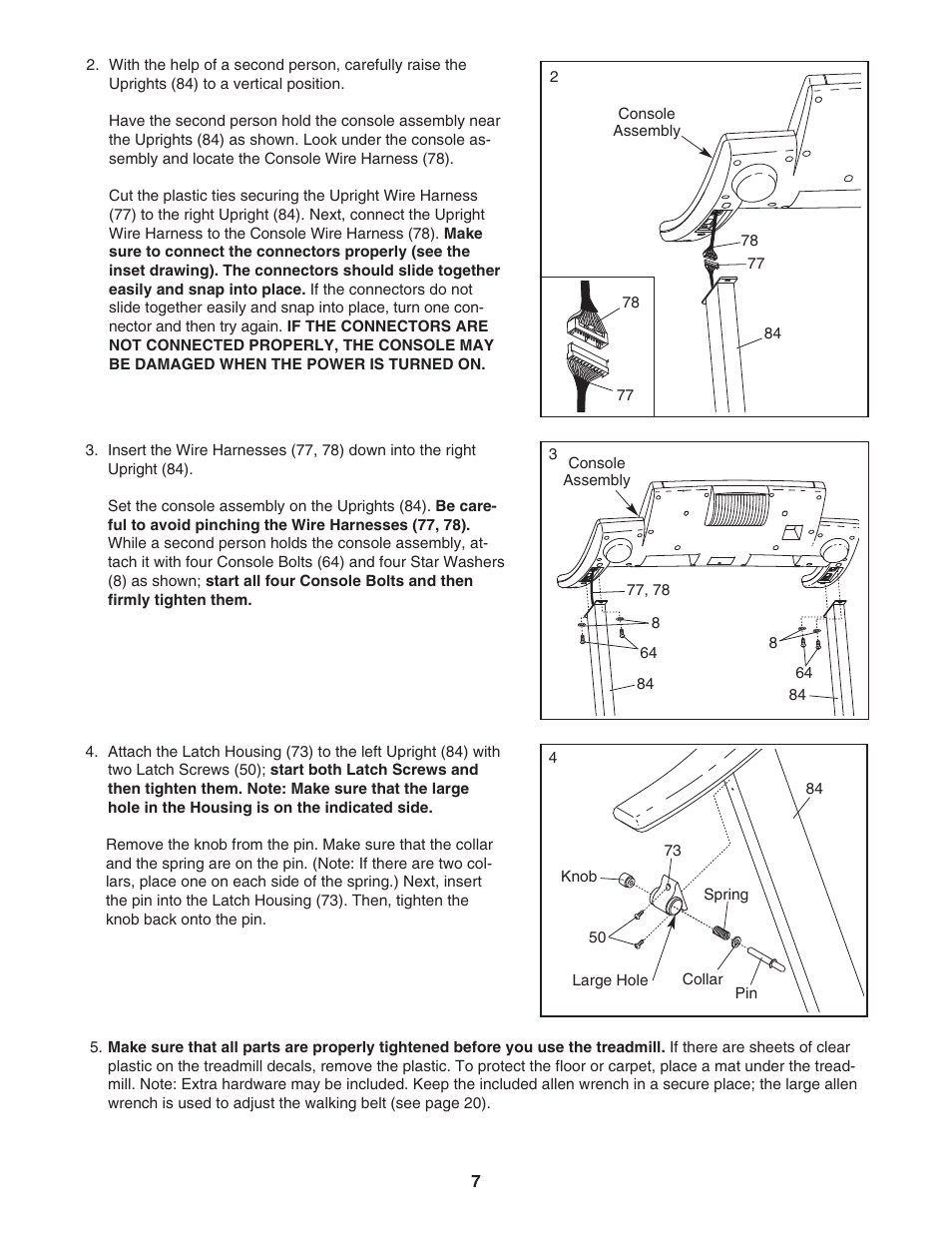 ProForm 6.0 GSX PFTL51105.3 User Manual | Page 7 / 26