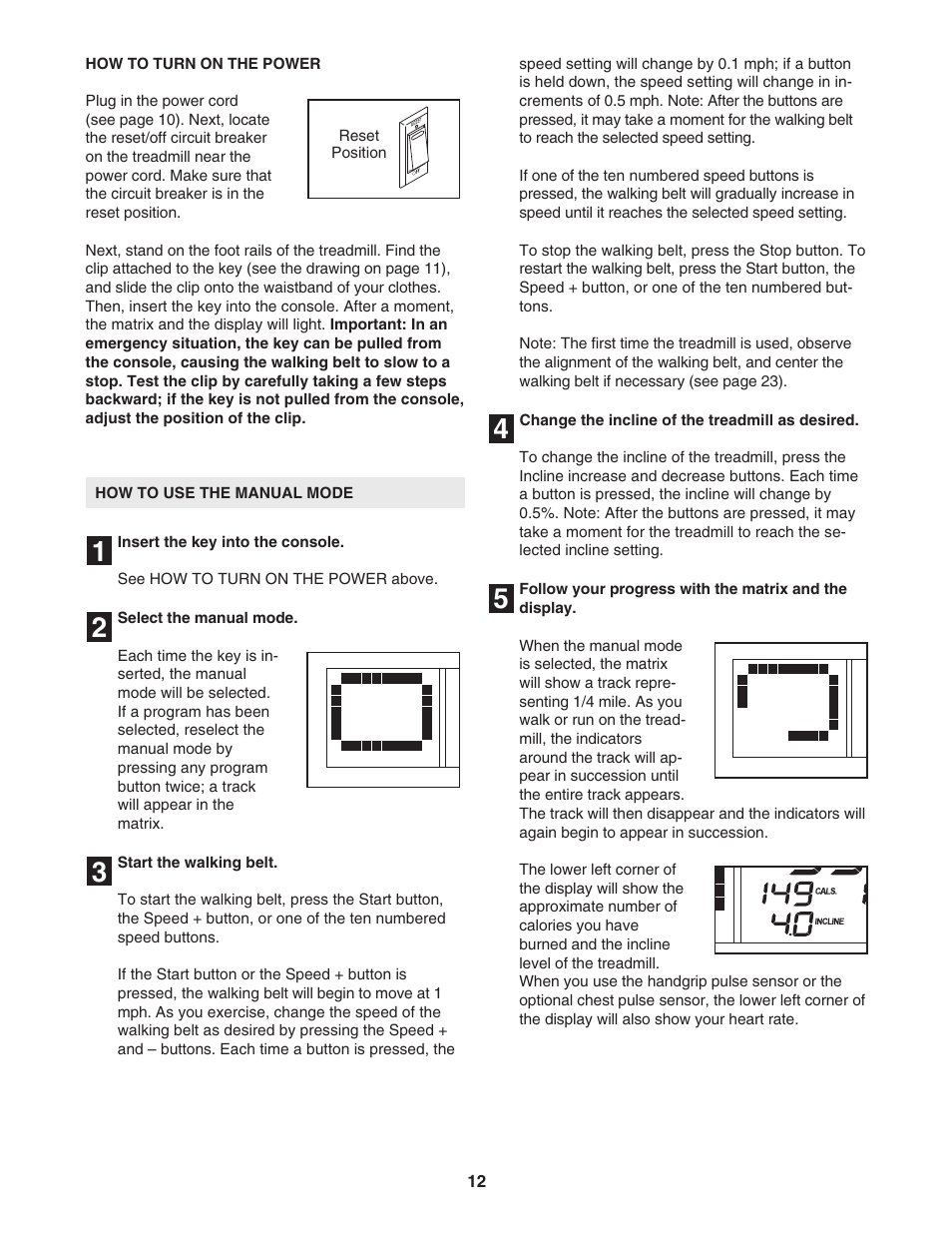 ProForm 750 PFTL73105.2 User Manual | Page 12 / 30