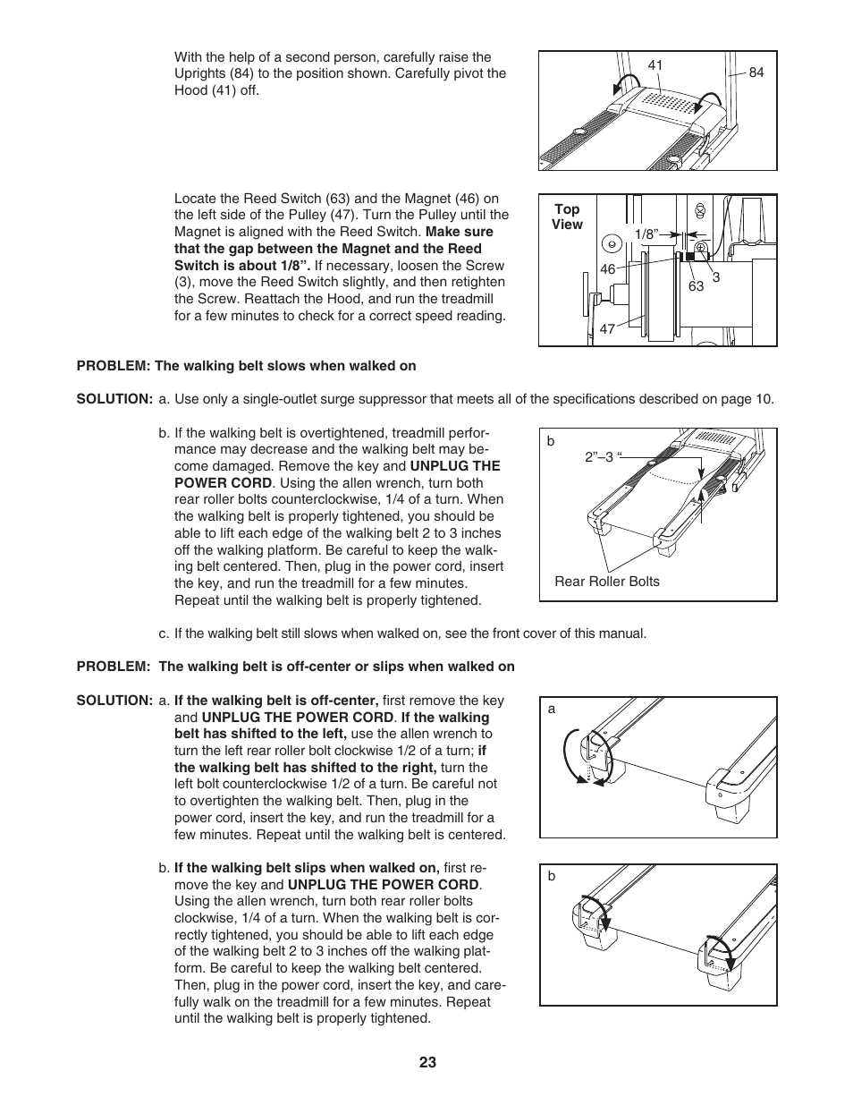 ProForm 750 PFTL73105.2 User Manual | Page 23 / 30