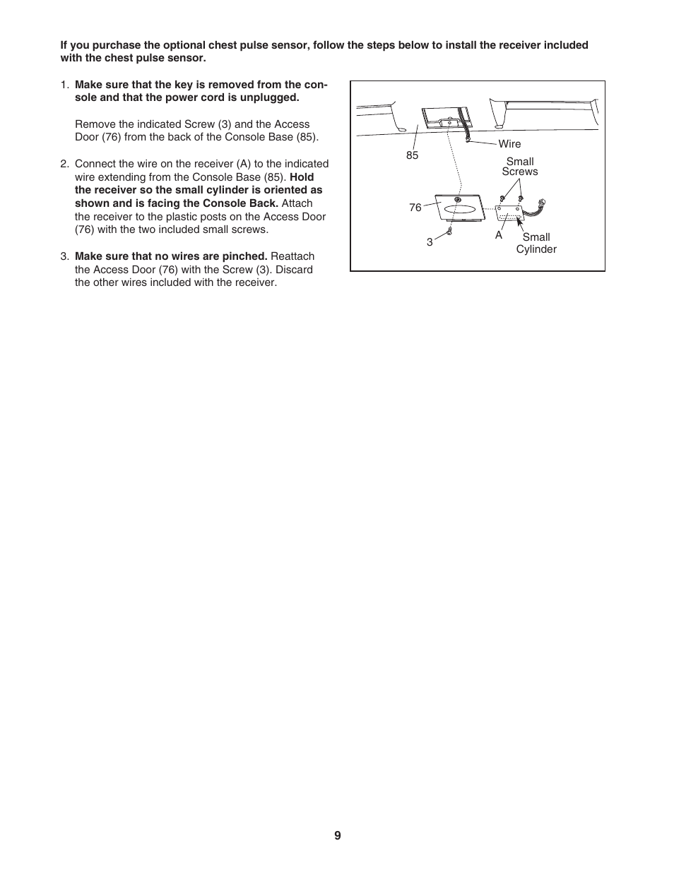 ProForm 750 PFTL73105.2 User Manual | Page 9 / 30