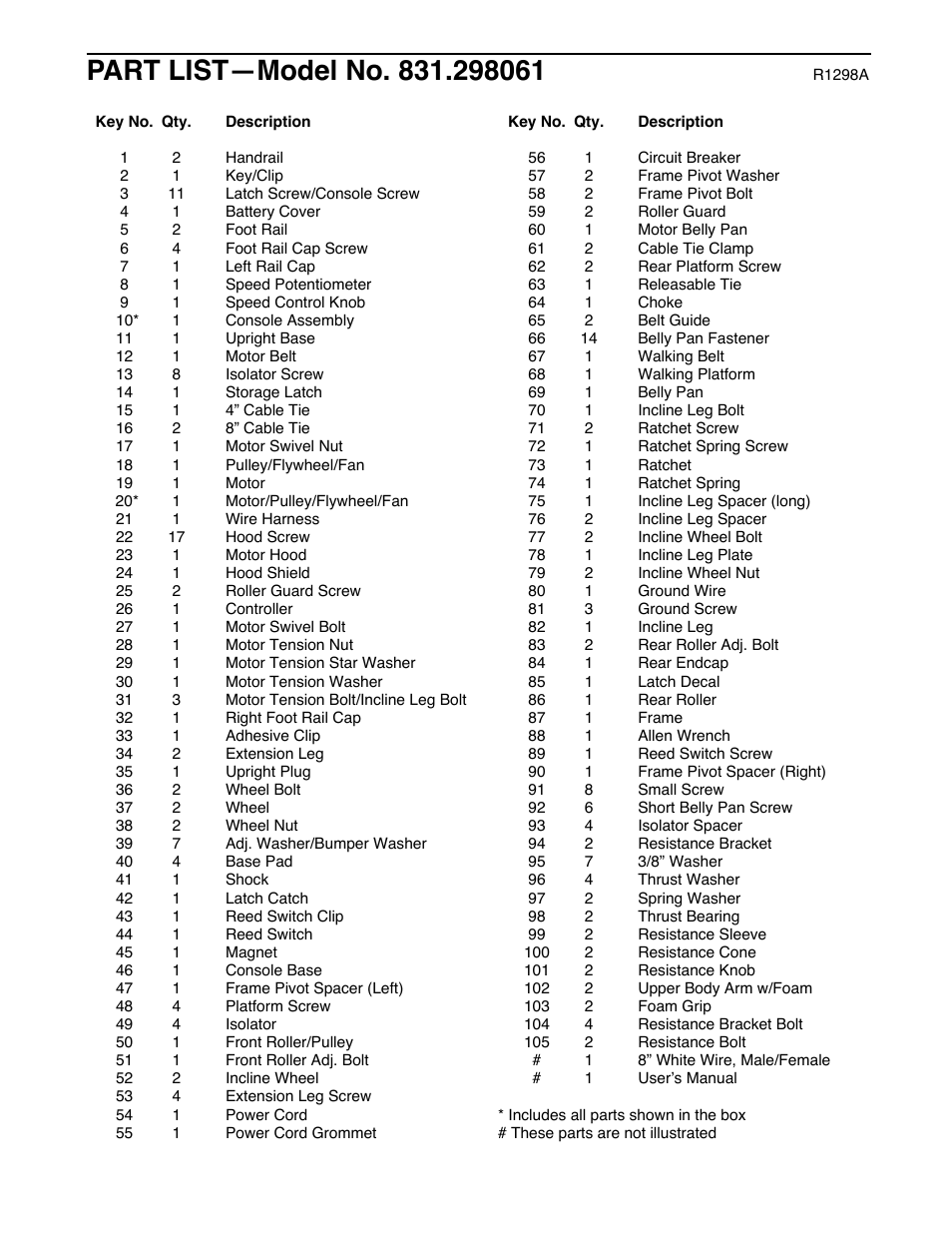 ProForm 831.298061 User Manual | Page 16 / 18