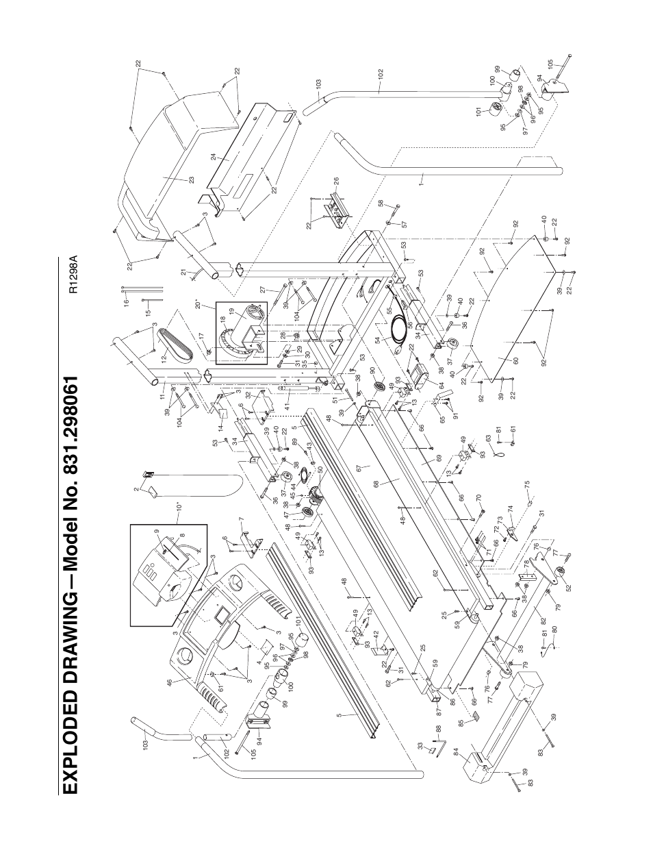 R1298a | ProForm 831.298061 User Manual | Page 17 / 18