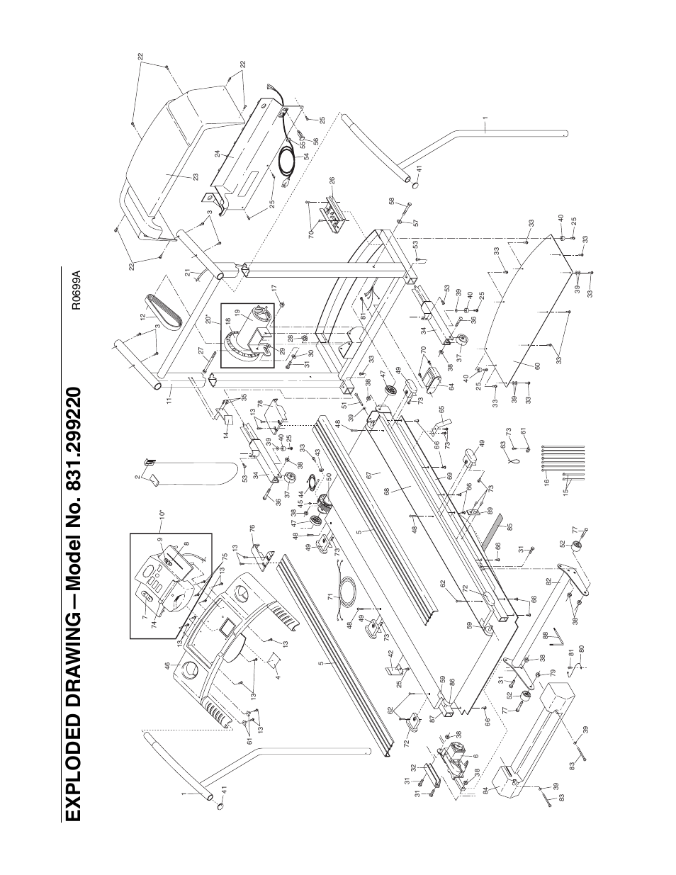 R0699a | ProForm 831.299220 User Manual | Page 17 / 18