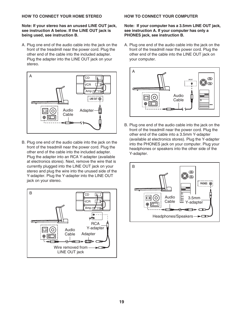 ProForm 530 PFTL51233 User Manual | Page 19 / 34