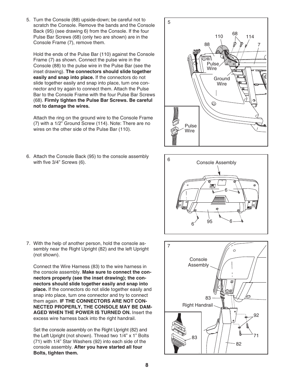 ProForm 530 PFTL51233 User Manual | Page 8 / 34