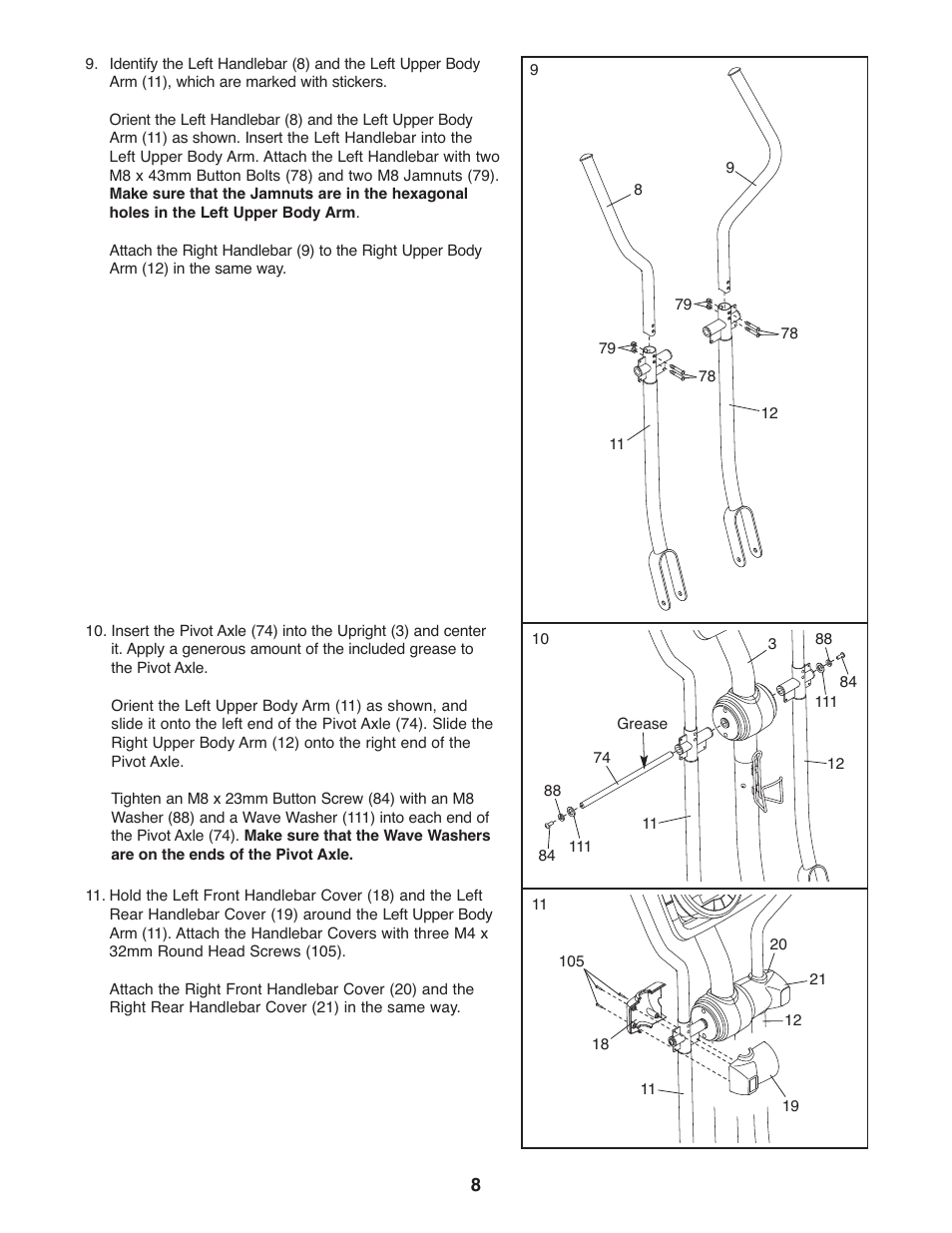 ProForm PFEL5105.1 User Manual | Page 8 / 24