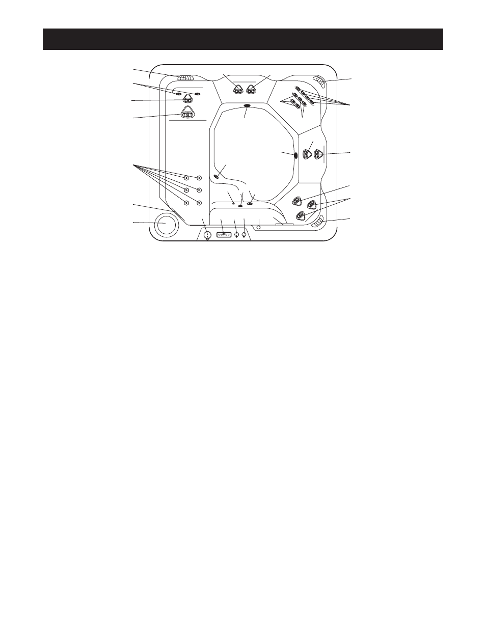 Spa shell diagram | ProForm PFSB62830 User Manual | Page 11 / 20