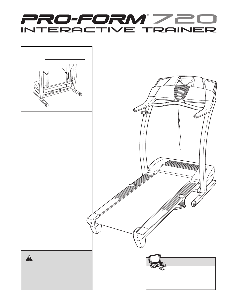 ProForm 720 User Manual | 30 pages