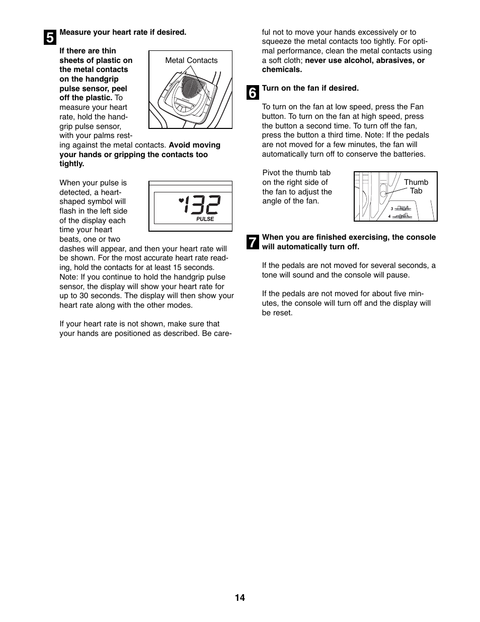 ProForm 600 N PFEL6026.0 User Manual | Page 14 / 24