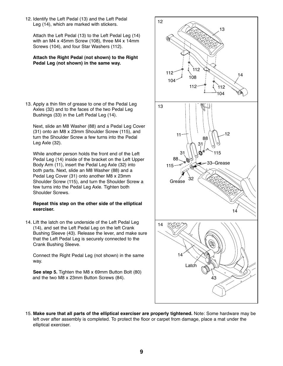 ProForm 600 N PFEL6026.0 User Manual | Page 9 / 24