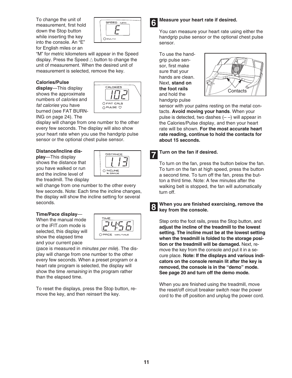 ProForm 580X 831.293063 User Manual | Page 11 / 30