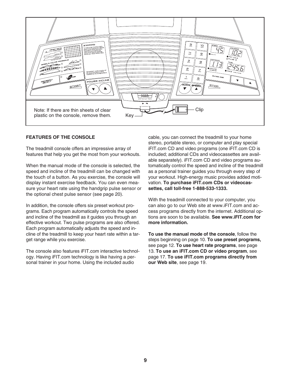 ProForm 580X 831.293063 User Manual | Page 9 / 30