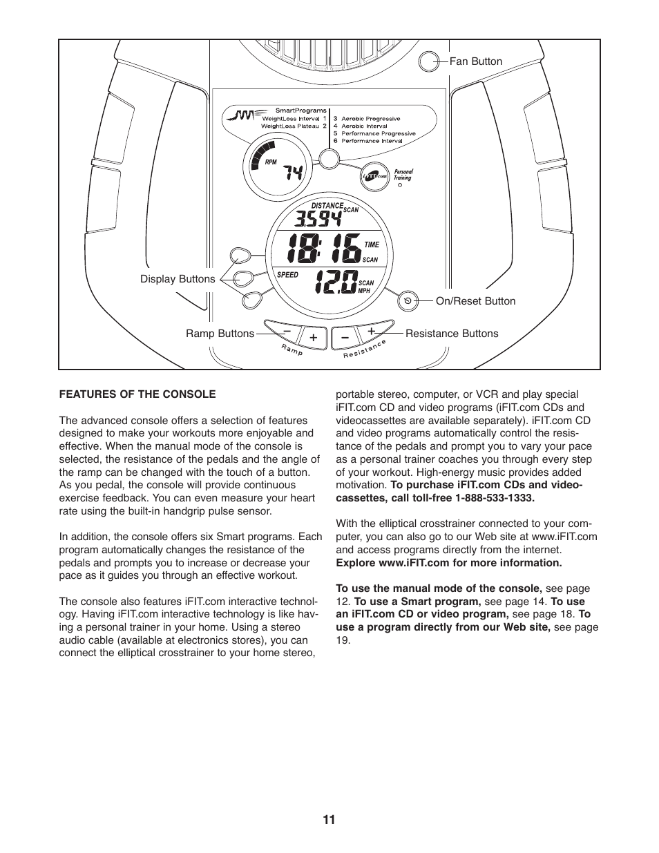 ProForm PFEL54932 User Manual | Page 11 / 24