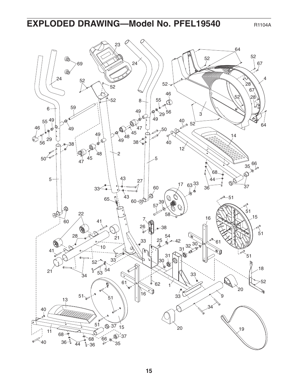 ProForm PFEL19540 User Manual | Page 15 / 16