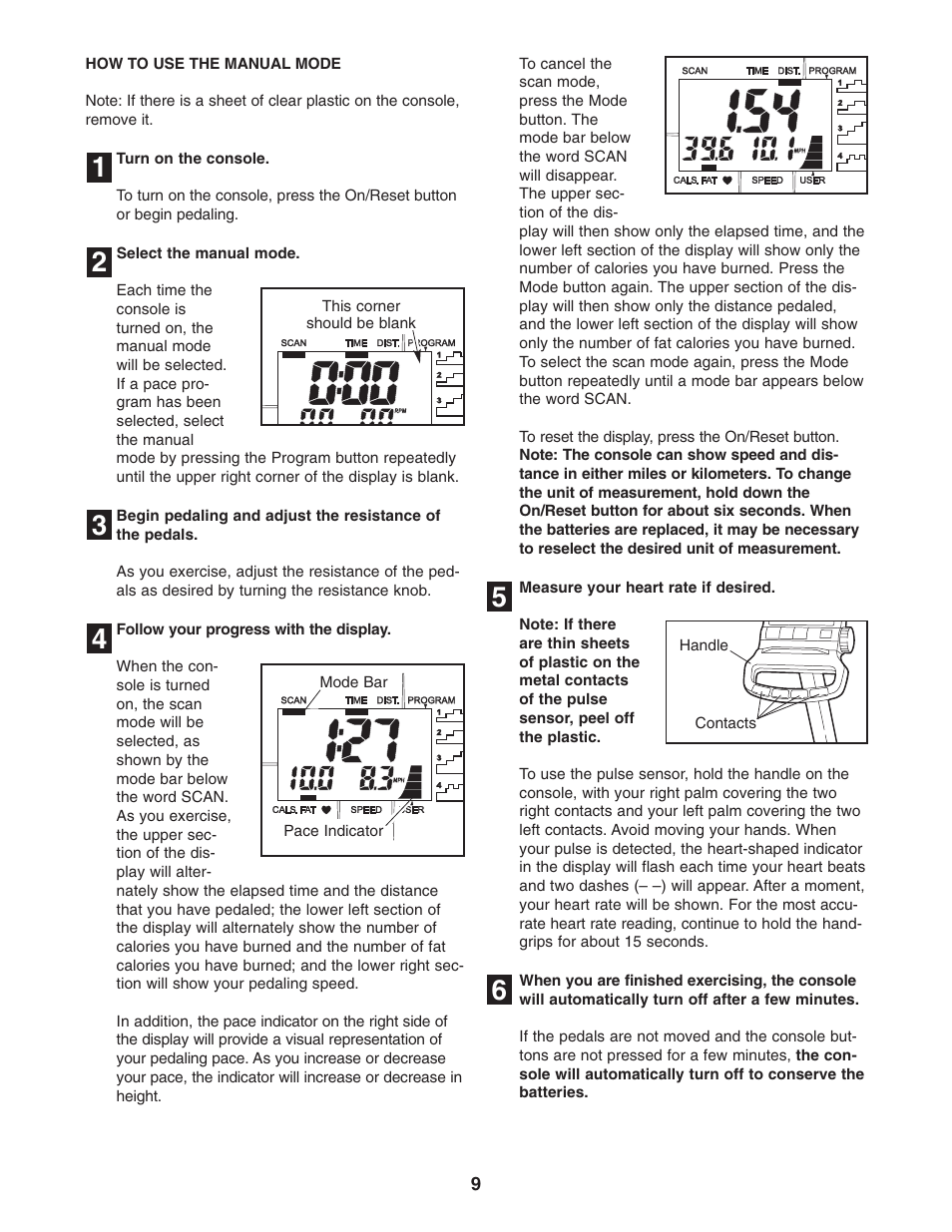 ProForm PFEL19540 User Manual | Page 9 / 16