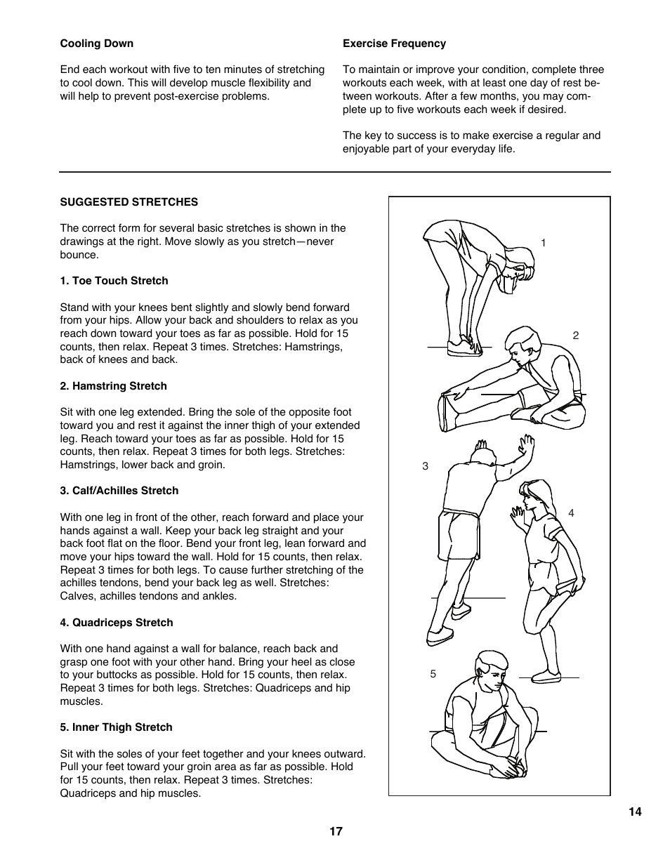 ProForm PFTL98580 User Manual | Page 17 / 22