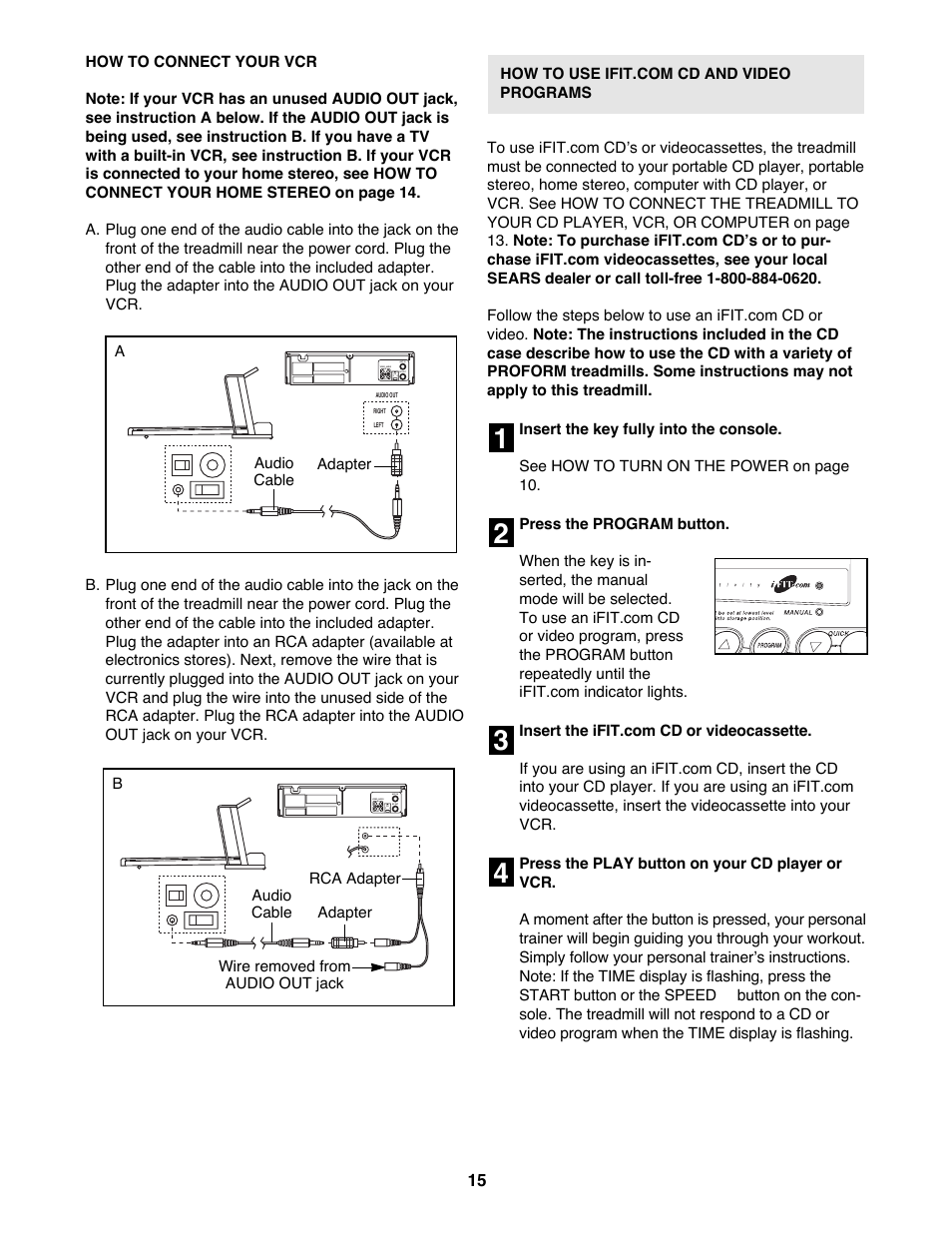 ProForm 831.299461 User Manual | Page 15 / 26