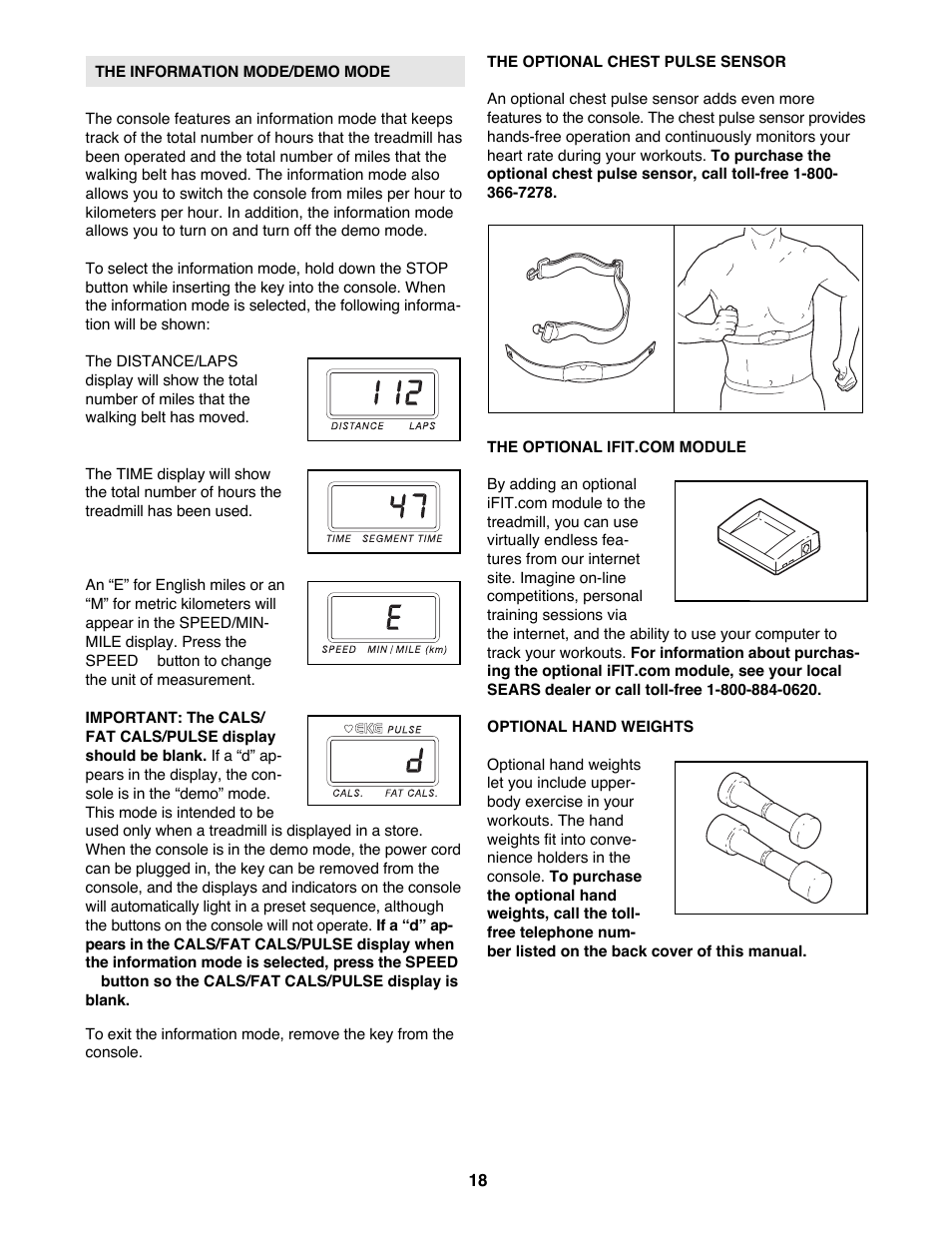 ProForm 831.299461 User Manual | Page 18 / 26