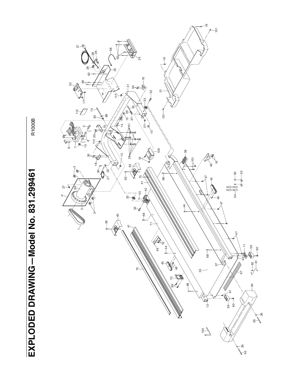 R1000b | ProForm 831.299461 User Manual | Page 24 / 26