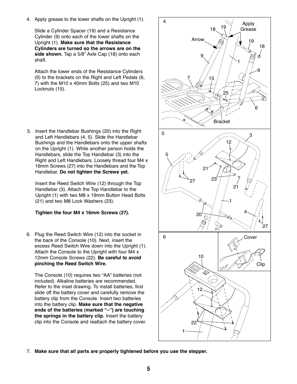 ProForm 831.285820 User Manual | Page 5 / 12